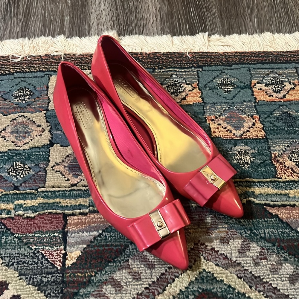 COACH MANDY SHOES SIZE 7.5 - Picture 3 of 6